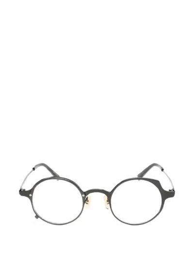 Masahiro Maruyama Round-frame Glasses In Black