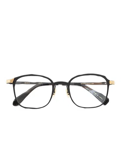Masahiro Maruyama Square-frame Glasses In Black