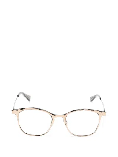 Masahiro Maruyama Square-frame Glasses In Black