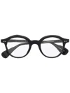 Masahiromaruyama Round Frame Glasses In Black