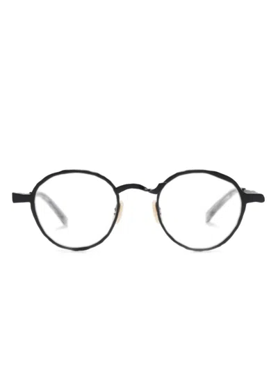 Masahiromaruyama Round-frame Glasses In Black