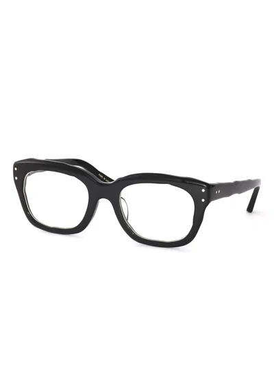 Masahiromaruyama Square-frame Glasses In ブラック