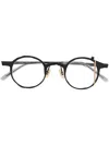 Masahiromaruyama Runde Brille In Black