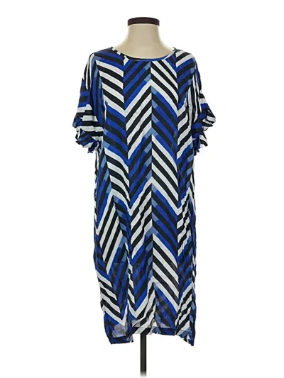 Pre-owned Masai Casual Dress In Blue