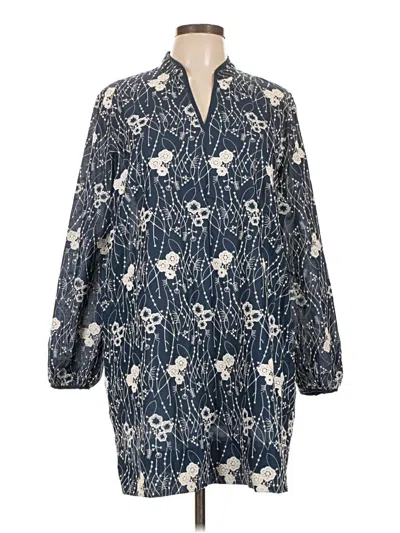 Pre-owned Masai Casual Dress In Blue