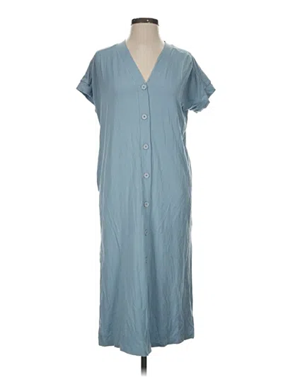 Pre-owned Masai Casual Dress In Blue