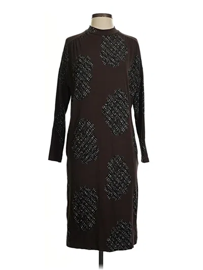 Pre-owned Masai Casual Dress In Brown