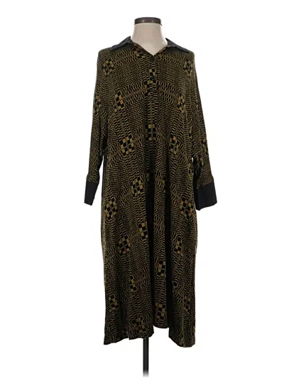 Pre-owned Masai Casual Dress In Brown