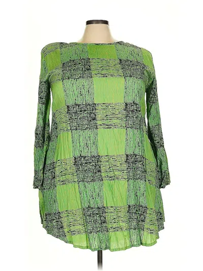 Pre-owned Masai Casual Dress In Green