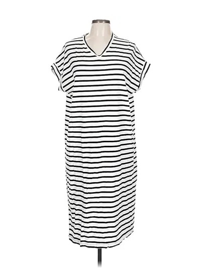 Pre-owned Masai Casual Dress In White