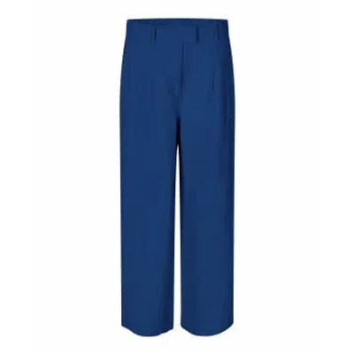Masai Clothing Maperli Trouser | Navy Peony In Blue