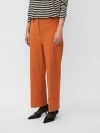 Masai Copenhagen Cropped Loose Leg Pants In Brown