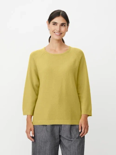 Masai Copenhagen Fabizia Round Neck Knitted Blouse In Green