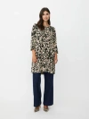 Masai Copenhagen Gertine Printed Tunic In Brown