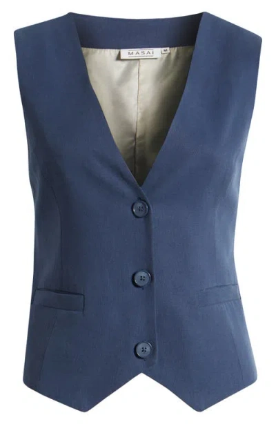 Masai Copenhagen Jordyn Vest In Sargasso Sea