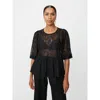 Masai Copenhagen Lace Top In Black