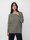 Masai Copenhagen Mabarr Long Sleeve Loose Fit Top In Black