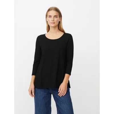 Masai Copenhagen Macecille 3/4 Sleeve Top In Black