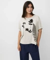 Masai Copenhagen Madoreann Printed T-shirt In White