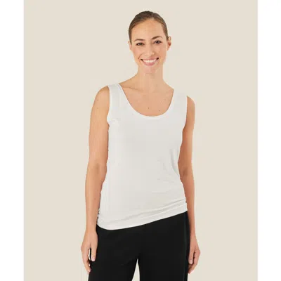 Masai Copenhagen Maels Scoop Neck Vest In White