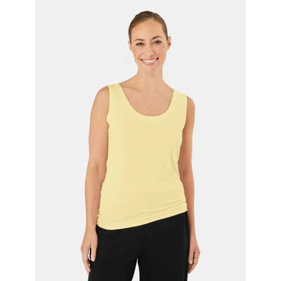 Masai Copenhagen Maels Scoop Neck Vest In Yellow