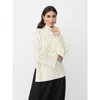 Masai Copenhagen Mafabianov Openwork Sweater In White