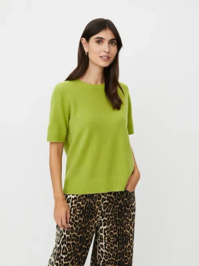 Masai Copenhagen Mafallan Short Sleeve Sweater In Green