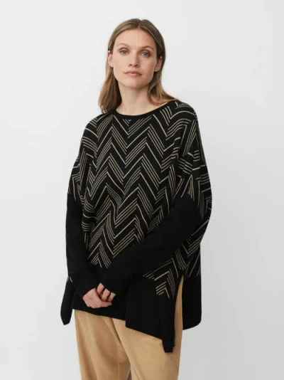 Masai Copenhagen Mafeluca Long Sleeve Loose Fit Jumper In Black