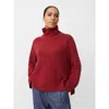 Masai Copenhagen Mafenoria Turtle Neck Sweater In Red