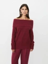 Masai Copenhagen Mafloraia Jumper In Burgundy