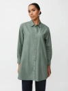Masai Copenhagen Maingebeth Long Sleeve Oversize Shirt In Green