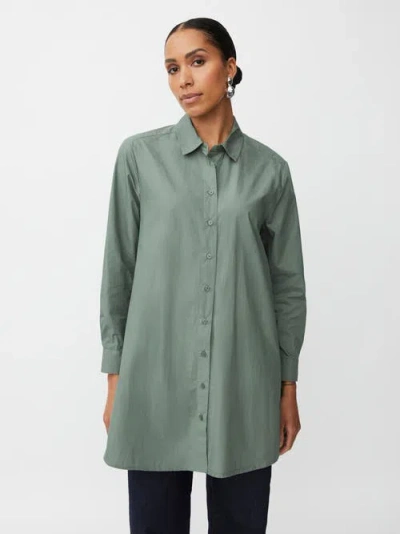 Masai Copenhagen Maingebeth Long Sleeve Oversize Shirt In Green