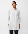 Masai Copenhagen Maingebeth Long Sleeve Oversize Shirt In White