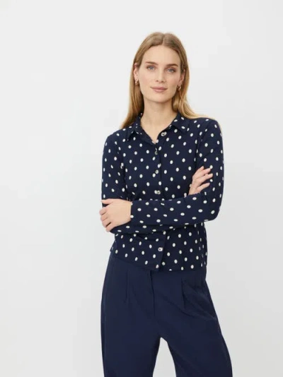 Masai Copenhagen Maiviona Polka Dot Shirt In Blue