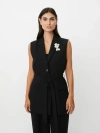 Masai Copenhagen Majulea Waistcoat In Black