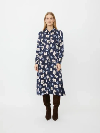 Masai Copenhagen Manolivienne Floral Print Midi Dress In Multi