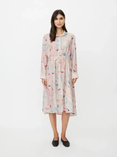 Masai Copenhagen Manova Floral Print Midi Dress In Multi