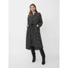 Masai Copenhagen Manovany Long Sleeve Shirt Midi Dress In Black