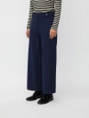 Masai Copenhagen Mapaxora Cropped Wide Leg Pants In Blue