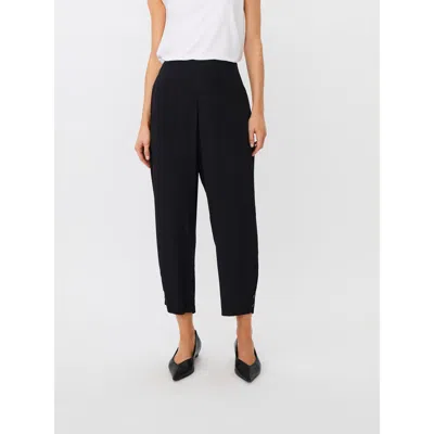 Masai Copenhagen Mapenna High-waist Draped Trousers In Black