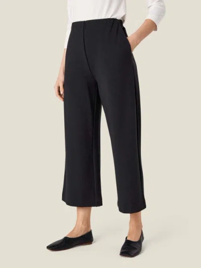 Masai Copenhagen Mapiri High Waisted Cropped Pants In Black