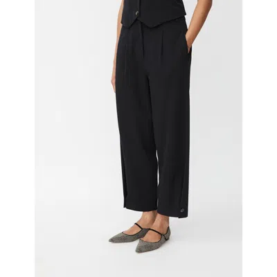Masai Copenhagen Mapunna High Waisted Cropped Pants In Black