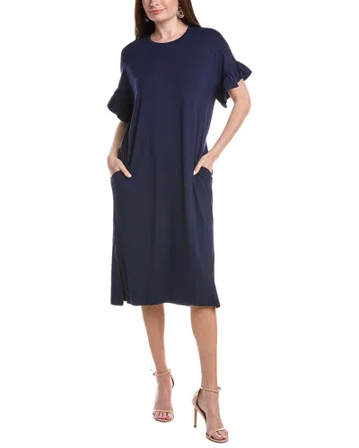 Masai Copenhagen Midi Dress In Blue