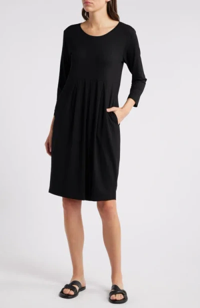 Masai Copenhagen Noma Long Sleeve Jersey Dress In Black