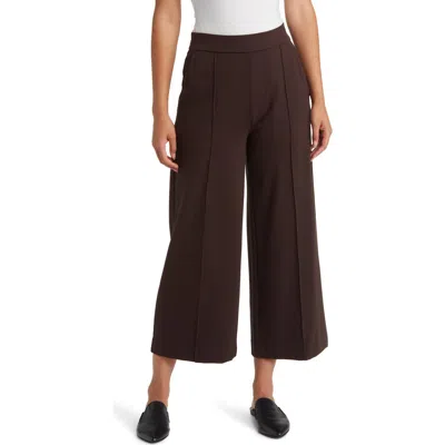 Masai Copenhagen Piana Pintuck Pleat Pull-on Pants In Brown