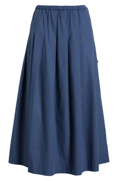 Masai Copenhagen Siffa Cotton Poplin Maxi Skirt In Sargasso Sea