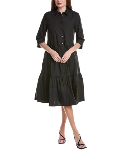 Masai Copenhagen Solid Midi Dress In Black
