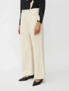 Masai Copenhagen Wide Leg Velvet Pants In Neutral