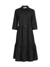 Masai Copenhagen Women's Nydilla Tiered Midi-dress In Black