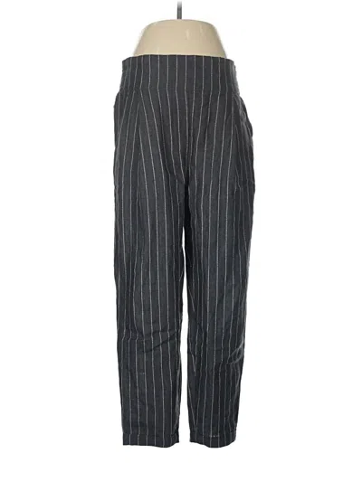 Pre-owned Masai Linen Pants In Gray